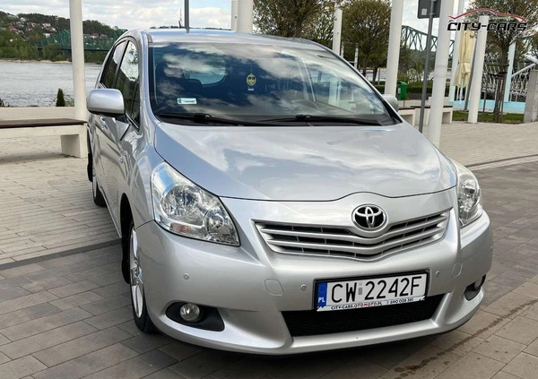 Toyota Verso cena 36900 przebieg: 163000, rok produkcji 2012 z Pruchnik małe 704